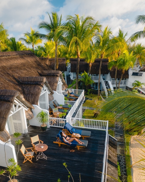 20 Degres Sud Hotel - Mauritius - Drone photo