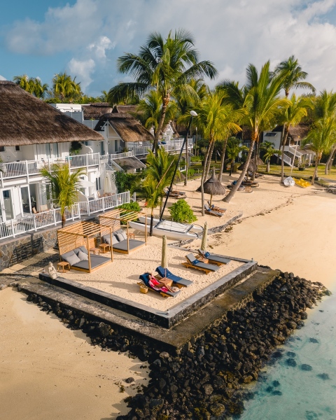 20 Degres Sud Boutique Hotel - Mauritius - Drone photo