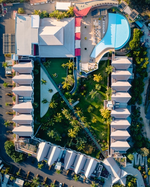 Akoya Luxury Hotel & Spa - La Réunion, France - Drone photo