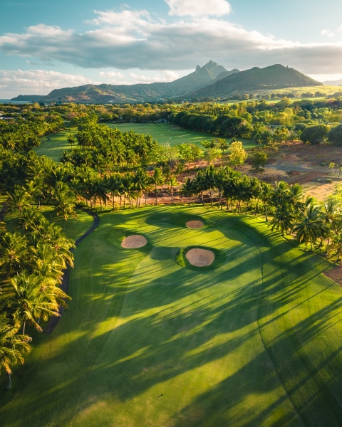 Anahita Golf & Spa Luxury Resort - Mauritius - Drone photo