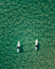 Surfers - Australia - Drone photo