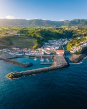 Povoação - Azores (Portugal) - Drone photo