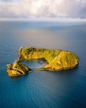 Island of Vila Franca - Azores (Portugal) - Drone photo