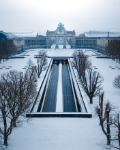 Cinquantenaire - Belgium - Drone photo