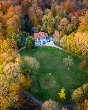 Chalet Laarbeek - Belgium - Drone photo