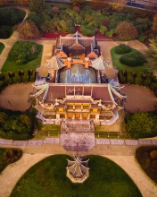 Chinese Pavilion - Belgium - Drone photo