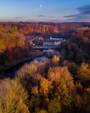 Monastery - Belgium - Drone photo