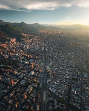 Avenida Caracas - Bogota, Colombia - Drone photo Avenida Caracas - Bogota, Colombia - Drone photo