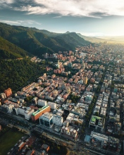 City view - Bogota, Colombia - Drone photo City view - Bogota, Colombia - Drone photo