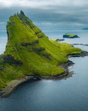 Tindholmur island - Faroe Islands - Drone photo Tindholmur island - Faroe Islands - Drone photo