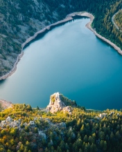 Lac Blanc - France - Drone photo