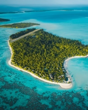 Islands - Tetiaroa, French Polynesia - Drone photo