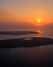 Gili islands - Indonesia - Drone photo