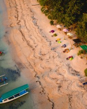 Gili islands - Indonesia - Drone photo