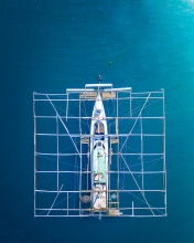 Kukusan island - Komodo National Park - Indonesia - Drone photo