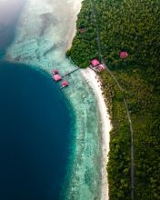 Maratua - Indonesia - Drone photo