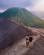 Bromo Volcano - Indonesia - Drone photo
