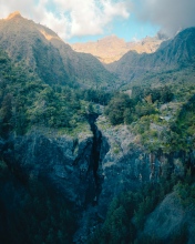 Mafate 3 roches - La Réunion (France) - Drone photo