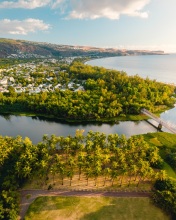 Cocoteraie St-Paul - La Réunion (France) - Drone photo