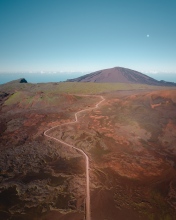 Route du volcan - La Réunion (France) - Drone photo