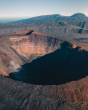 Volcano Piton de la Fournaise - La Réunion (France) - Drone photo