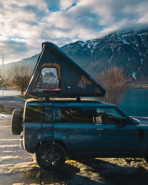 Land Rover Defender - Drone photo