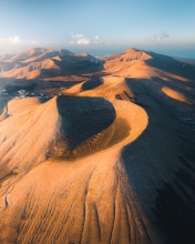 Volcanoes - Lanzarote (Spain) - Drone photo