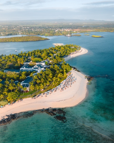 One&Only Le Saint Geran Resort - Mauritius - Drone photo