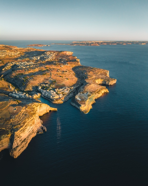 Gozo - Malta - Drone trip
