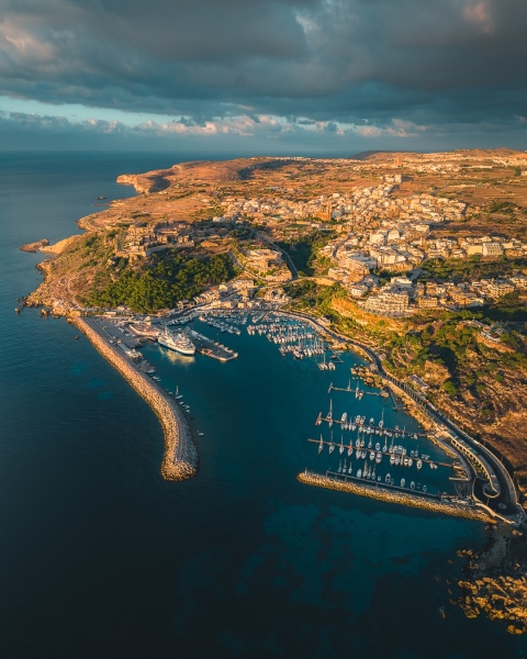Gozo - Malta - Drone trip