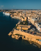 Valletta - Malta - Drone photo