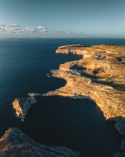 Dwejra Bay on Gozo - Malta - Drone photo