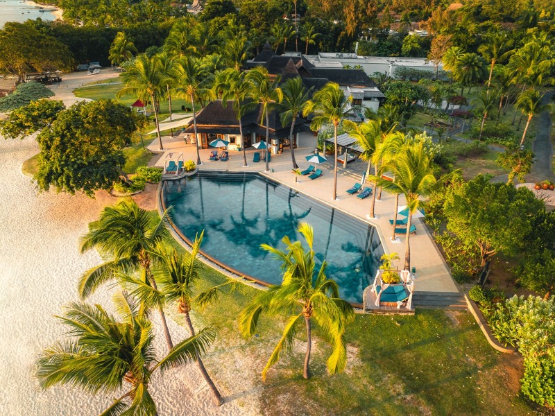 Maradiva Luxury Resort - Mauritius - Drone photo