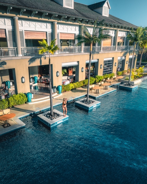 JW Marriott Luxury Resort - Mauritius - Drone photo