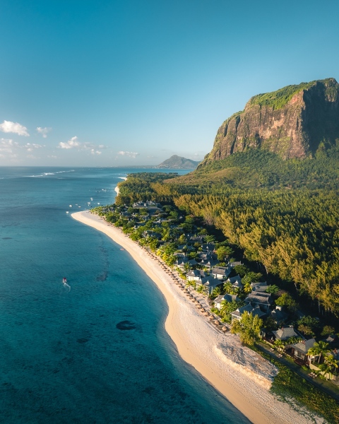 JW Marriott Luxury Resort - Mauritius - Drone photo
