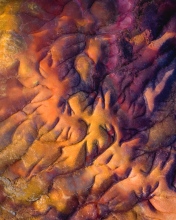 7 Colored Earth - Mauritius - Drone photo