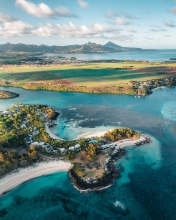 Blue Bay - Mauritius - Drone photo