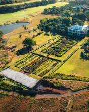 Chateau Bel Ombre - Mauritius - Drone photo