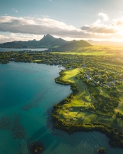 East coast - Mauritius - Drone photo