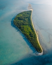 Ile aux Benitiers - Mauritius - Drone photo