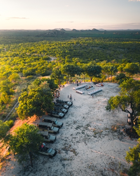 Nyati Safari Lodge - South Africa - Drone photo
