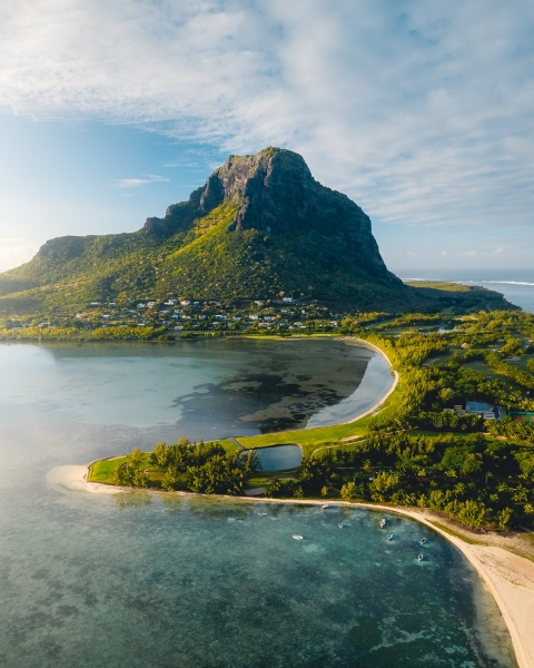 Paradis Beachcomber Resort - Mauritius - Drone photo