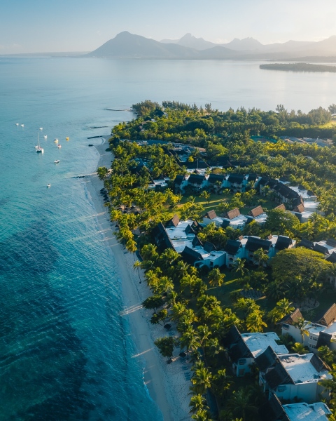 Paradis Beachcomber Resort - Mauritius - Drone photo