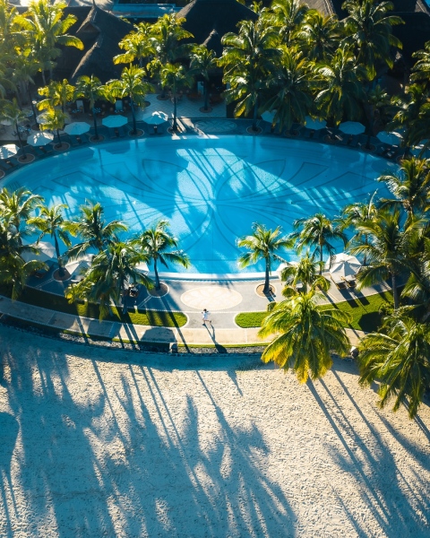 Paradis Beachcomber Hotel - Drone photo