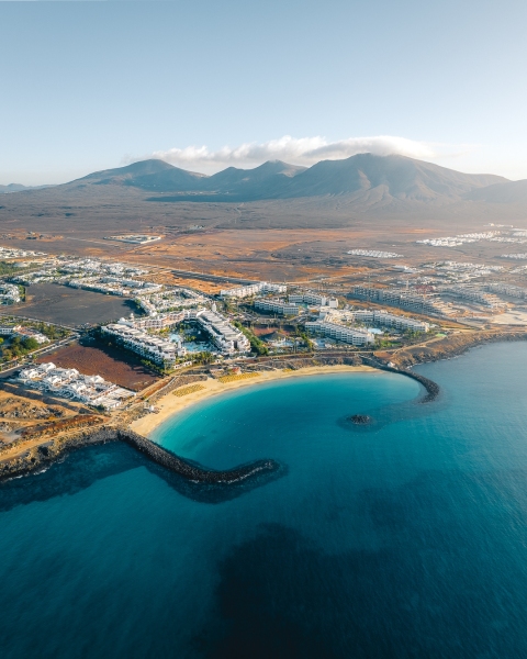 Princesa Yaiza Hotel - Lanzarote - Drone photo