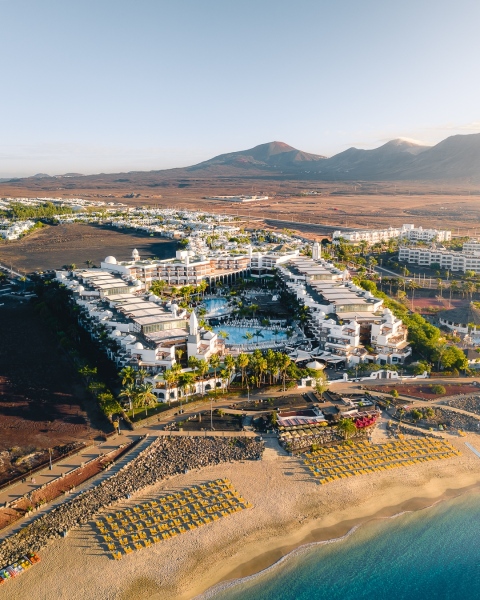 Princesa Yaiza Luxury Hotel - Lanzarote - Drone photo