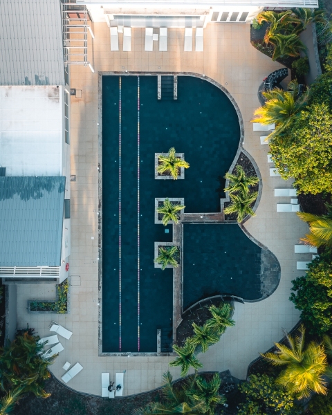 Radisson Blu Azuri Luxury Hotel - Mauritius - Drone photo