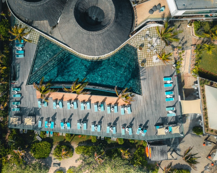 Radisson Blu Poste Luxury Hotel - Mauritius - Drone photo