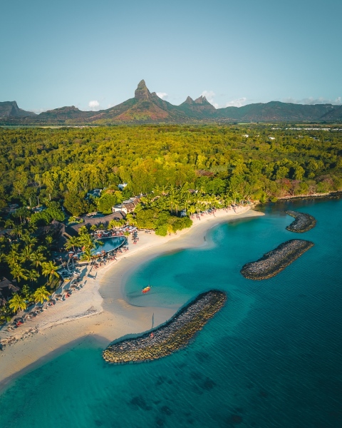 Sands Suites Luxury Resort - Mauritius - Drone photo