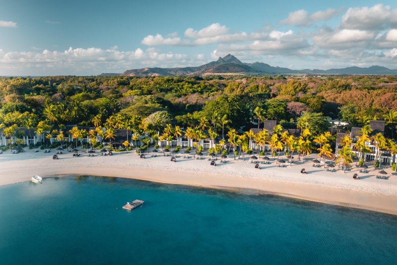 Shangri-La Luxury Resort - Mauritius - Drone photo